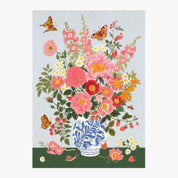 GARDEN VASE | 100% LINEN TEA TOWEL
