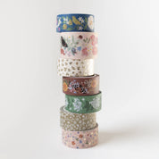 GOLD PETITE FLORA |  WASHI TAPE