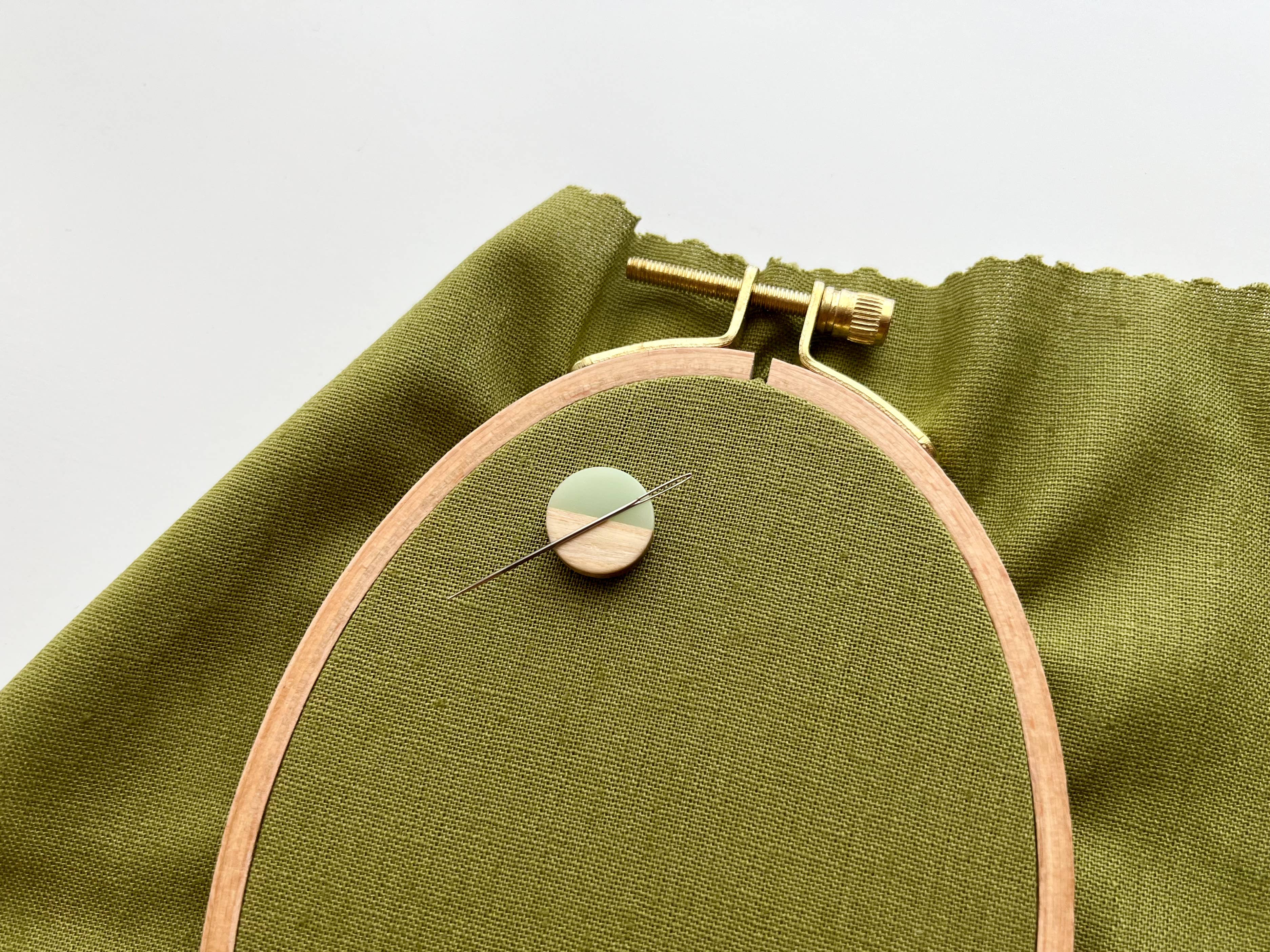 Circle magnetic needle minder, needle magnet