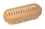 Light nail brush with natural bristles- lotus wood