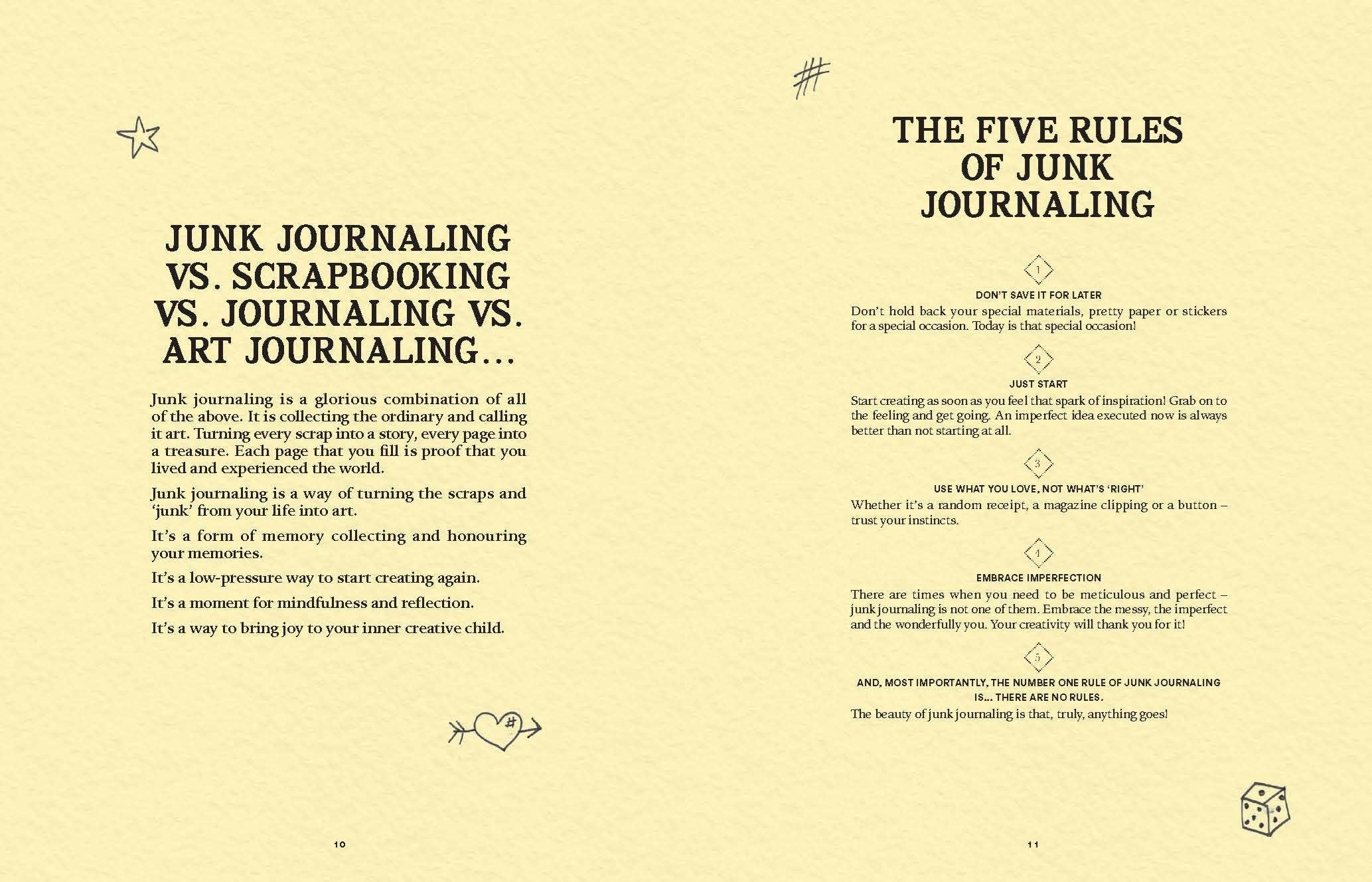 A Year of Junk Journaling