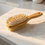 Bamboo Two Sided Hairbrush |  Bestseller