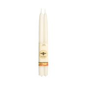 Big Dipper Beeswax Tapers, Pair - 100% Pure Beeswax (12 Hr. Burn)