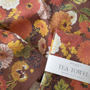 AUTUMN | 100% LINEN TEA TOWEL