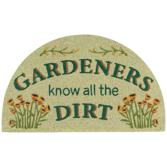 Smarty Plants Shaped Coir Doormat