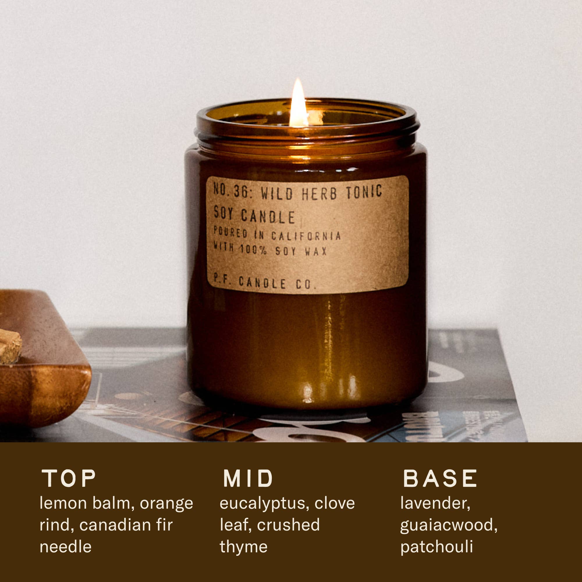 Wild Herb Tonic - 7.2 oz Standard Soy Candle