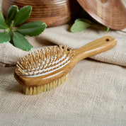 Bamboo Two Sided Hairbrush |  Bestseller