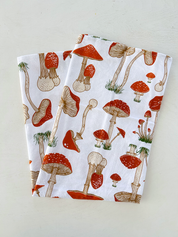 Enchanted Toadstools Tea Towel– Mushrooms
