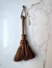 Small Table Palm Broom with Handle