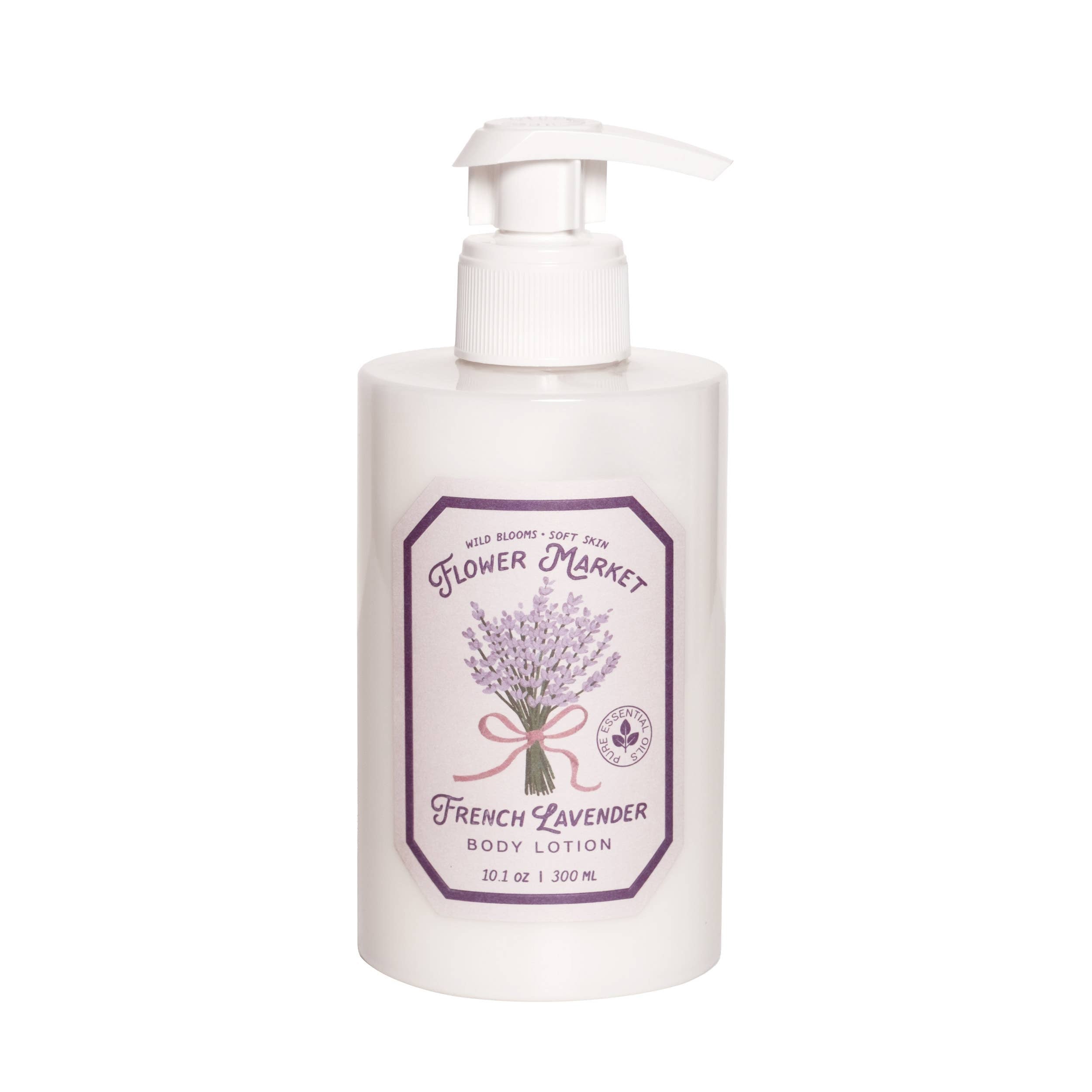 French Lavender Body Lotion 10 oz – Flower Market