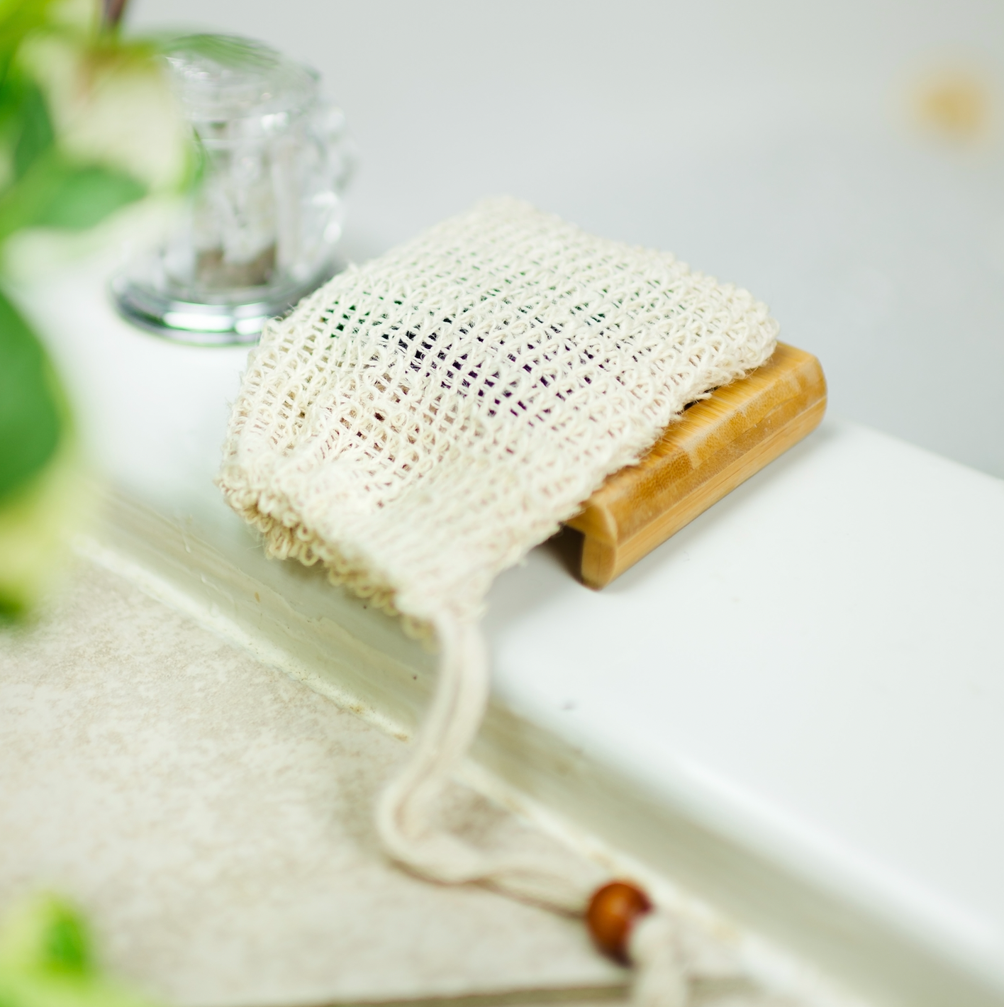 Compostable Sisal Soap Bag | Soap Saver