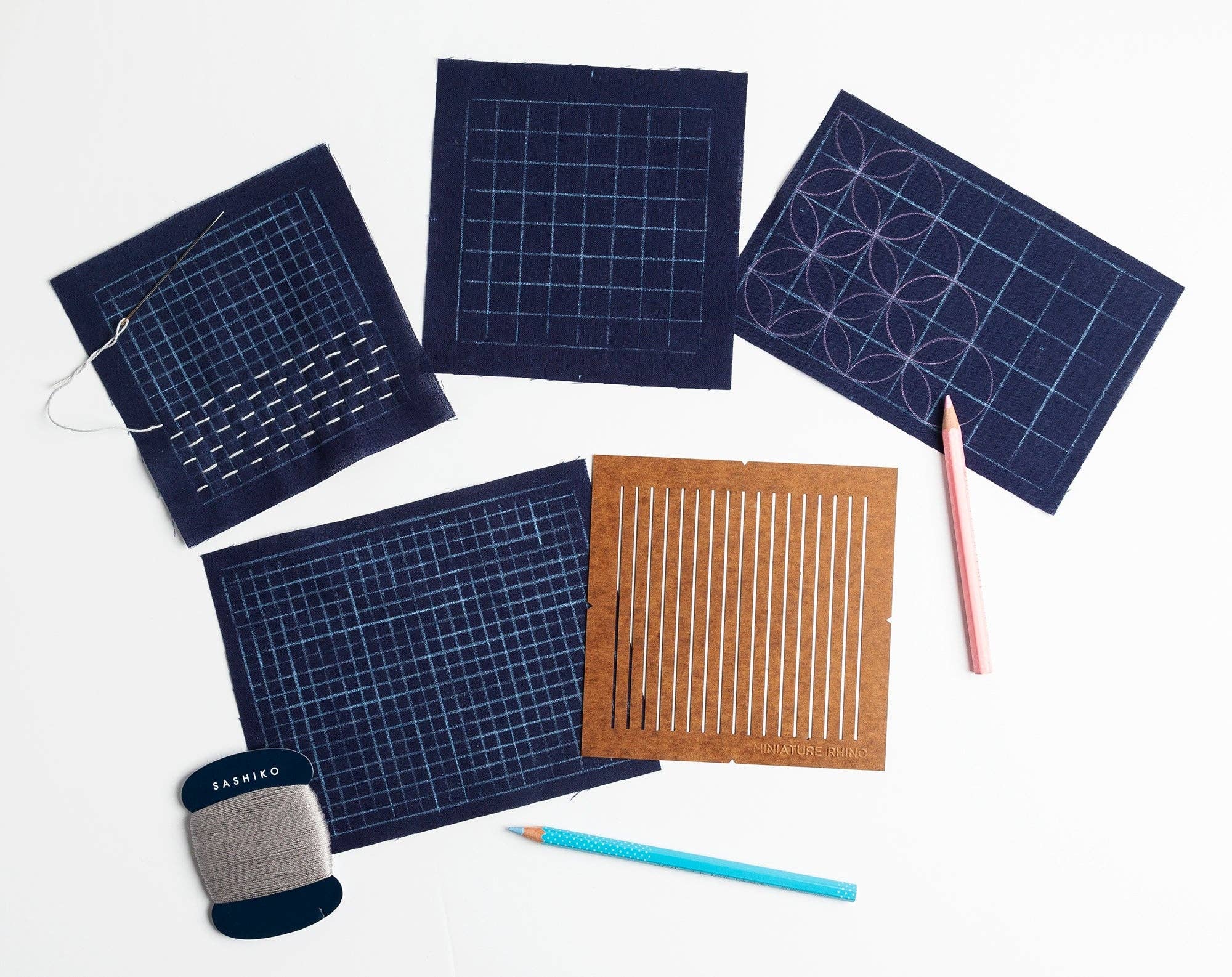 Sashiko Grid Stencil, The Original