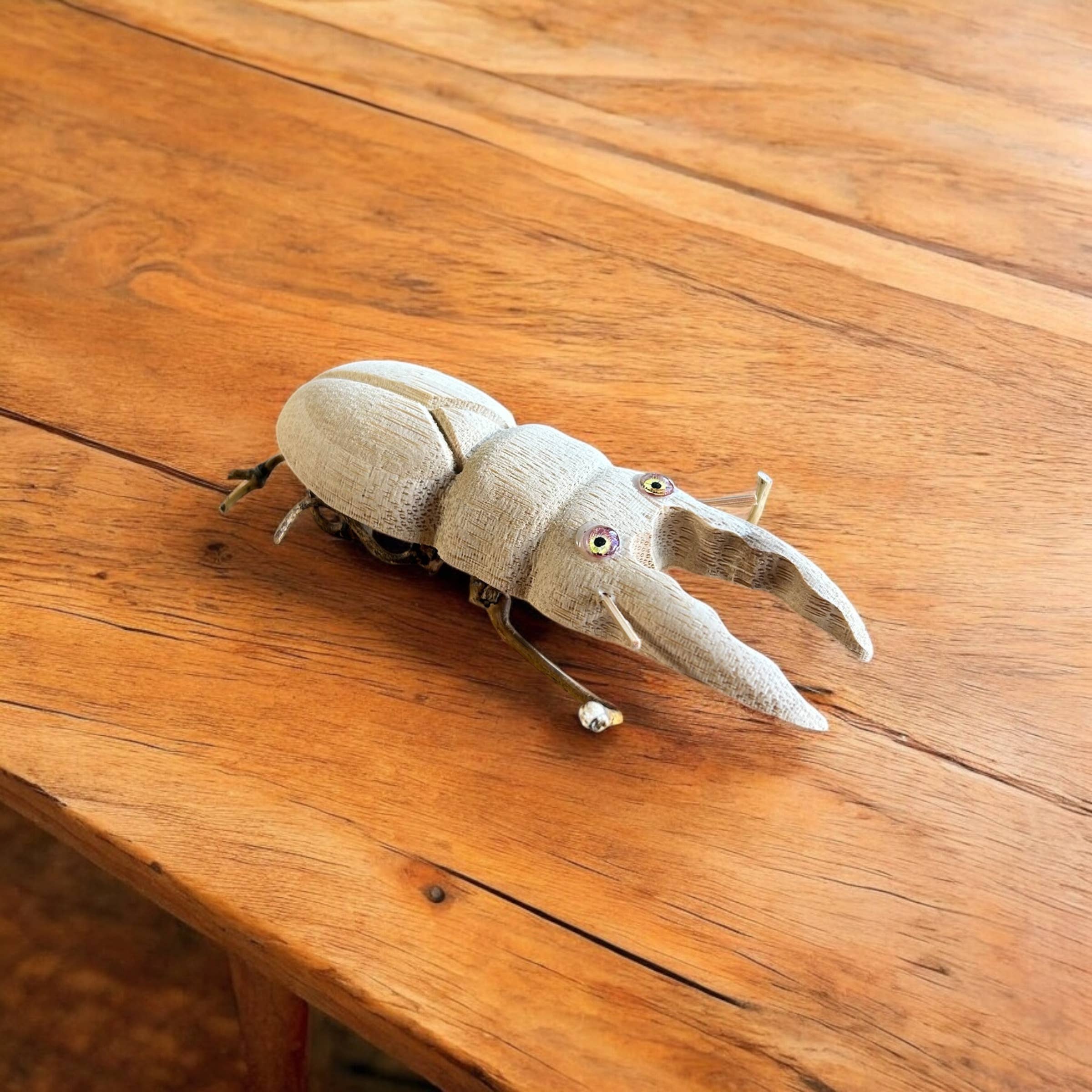 Handmade Bamboo Stag Beetle