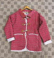 Springfield Mercantile Co. Flower Print Quilt Coat