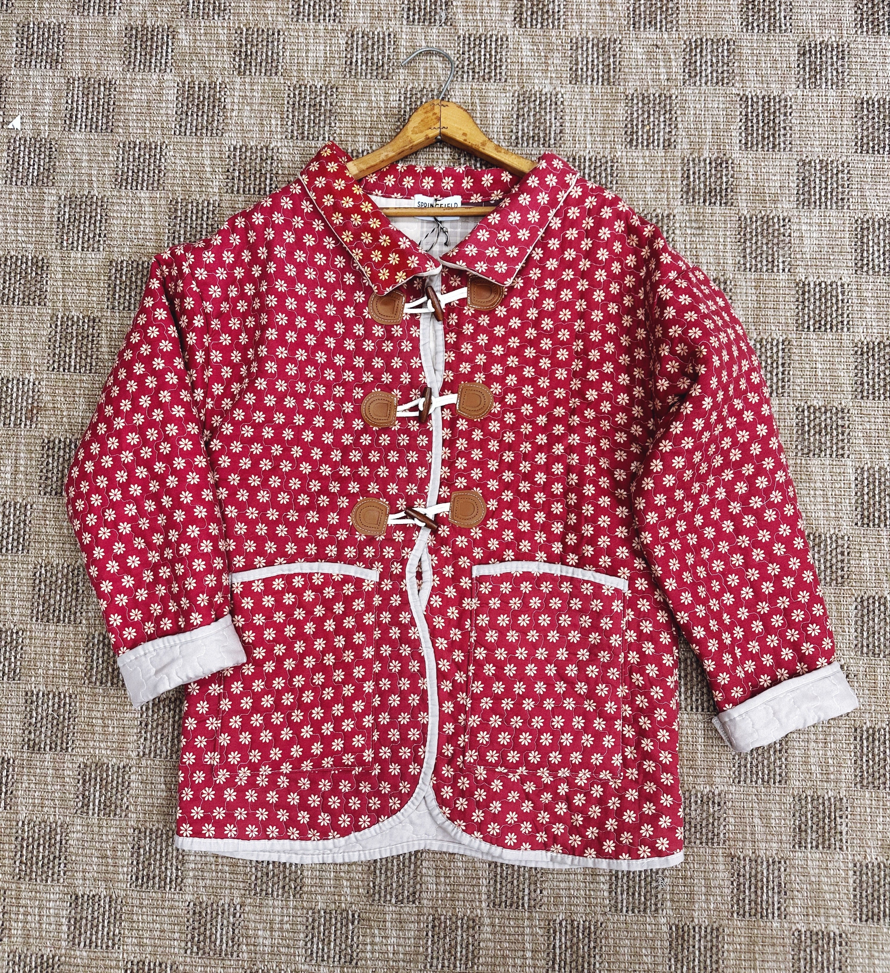 Springfield Mercantile Co. Flower Print Quilt Coat
