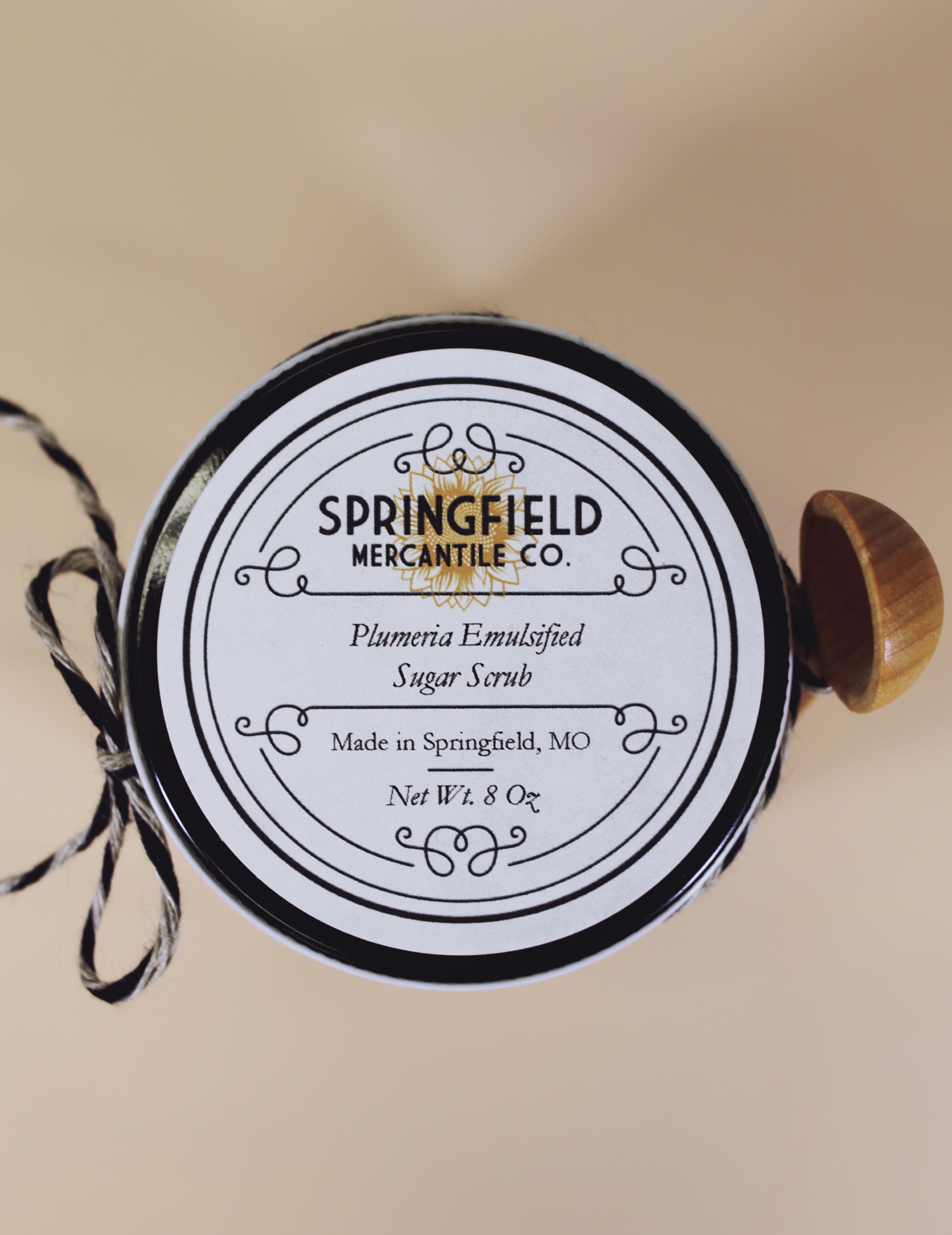 Springfield Mercantile Co. Plumeria Emulsified Sugar Scrub