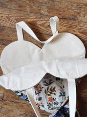 Springfield Mercantile Co. Natural Floral Print Heart Tote Bag