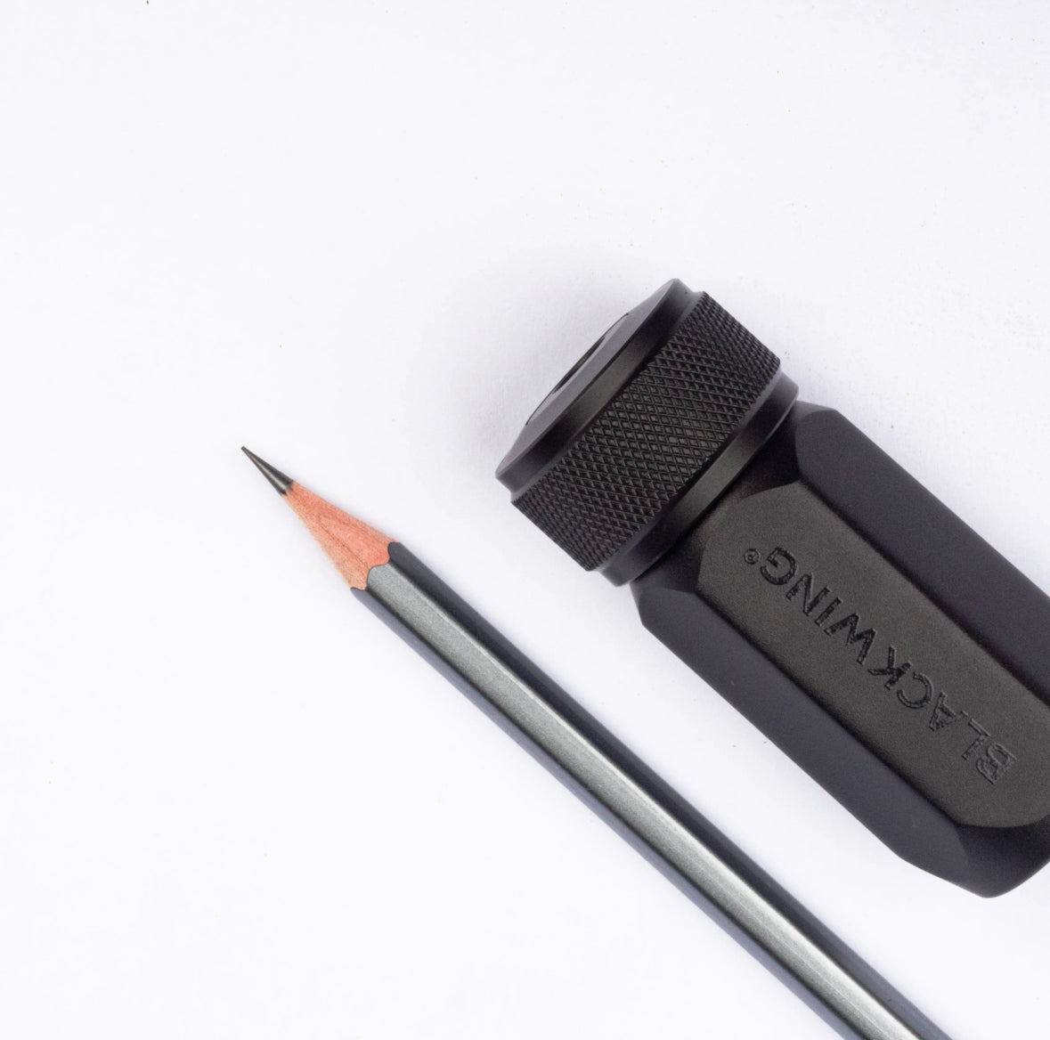 Blackwing One-Step Long Point Sharpener- Black