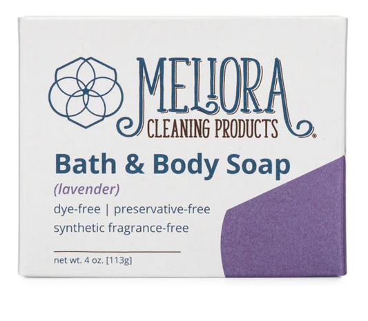 Meliora Bath & Body Soap Bar- Lavender