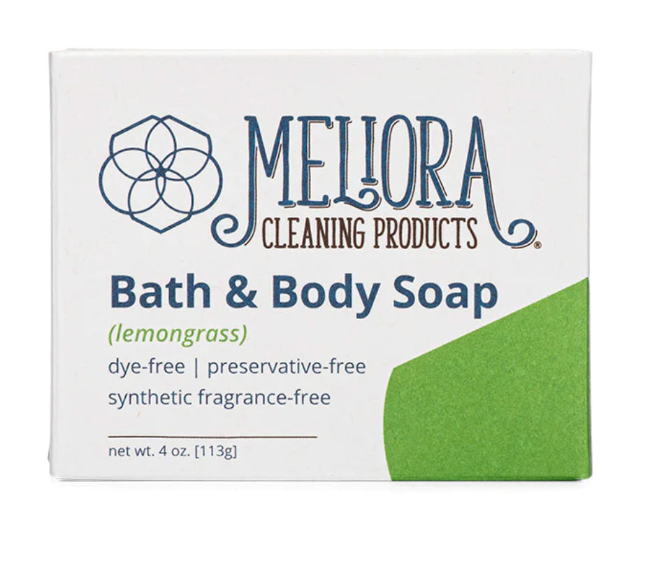 Meliora Bath & Body Soap Bar- Lemongrass