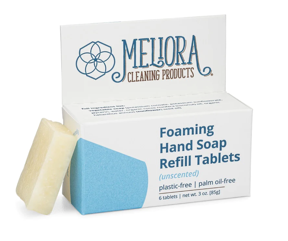 Meliora Foaming Handsoap Refill Tablets- Unscented