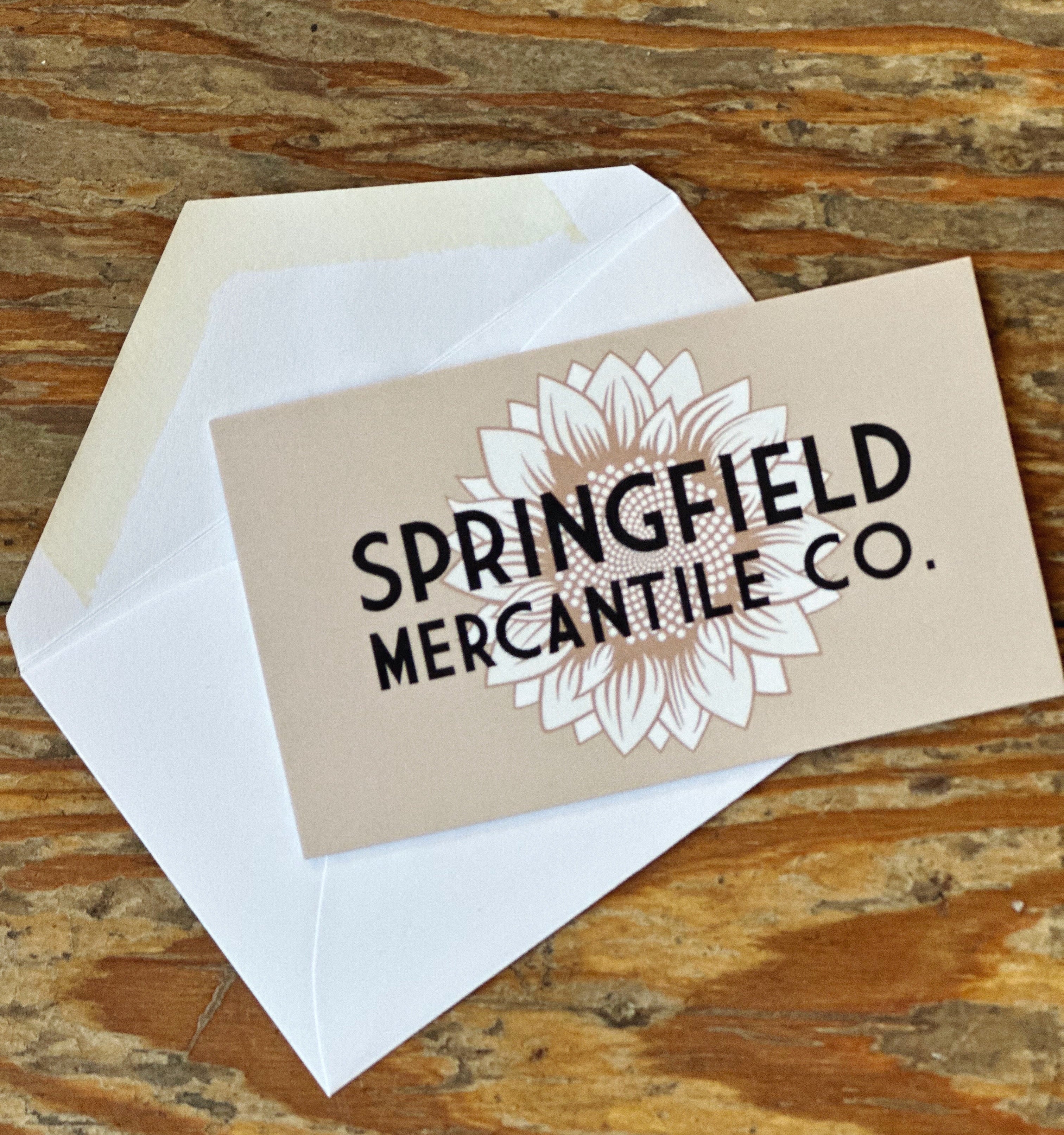 Springfield Mercantile Gift Card