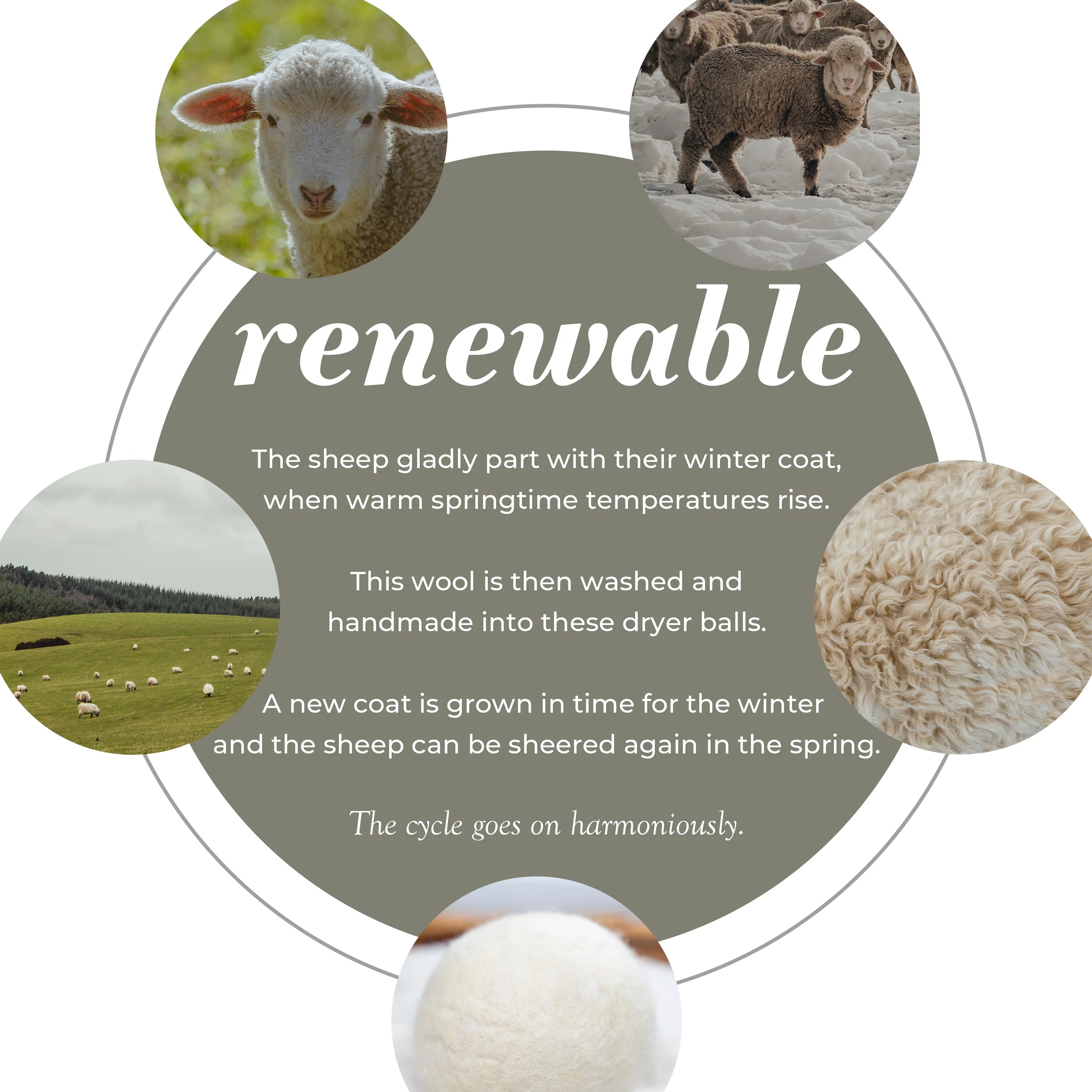 Jumbo Wool Dryer Ball