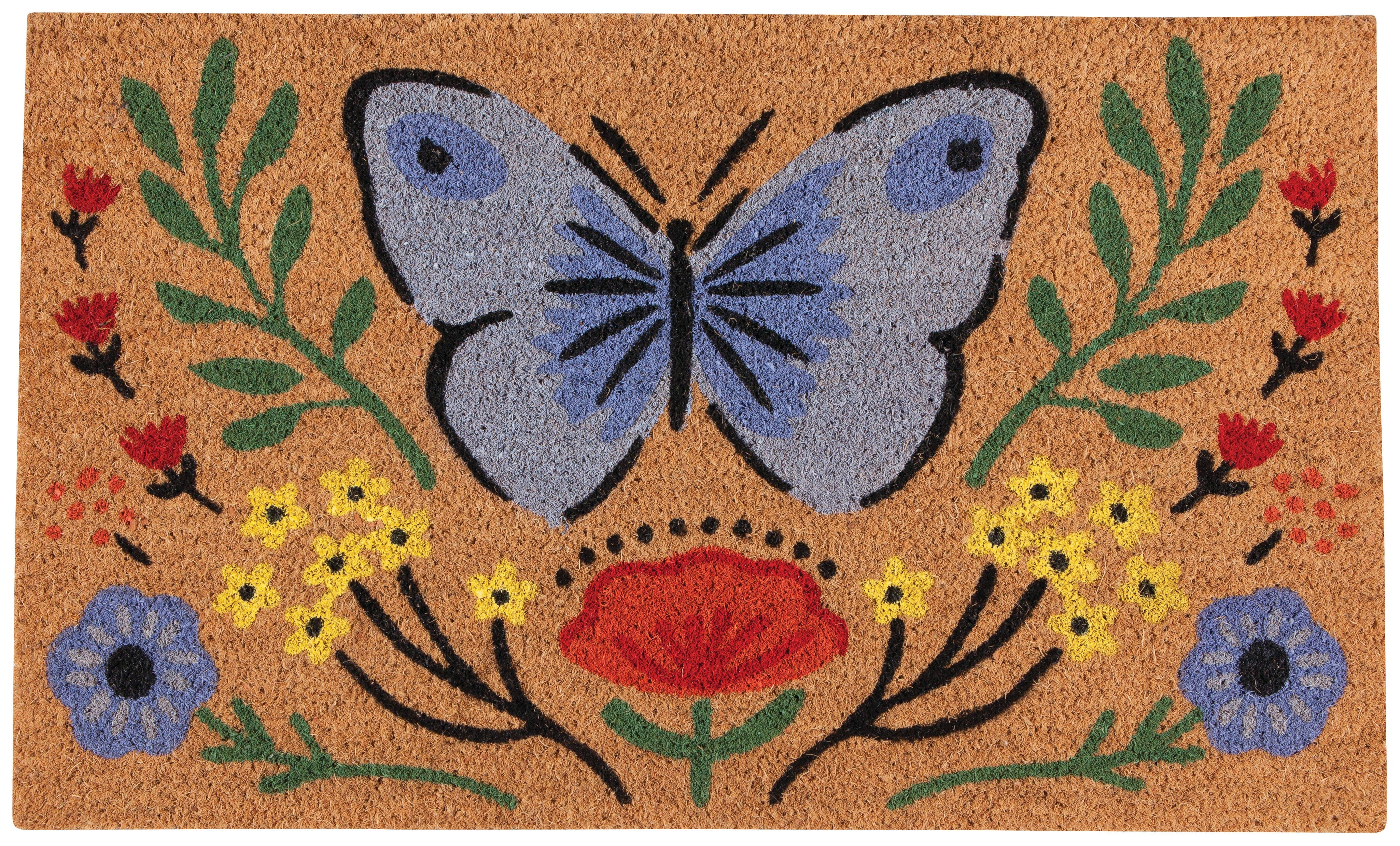 Morning Meadow Coir Doormat