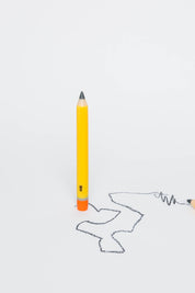 Pencil Taper Candles – HB Yellow (2 pack)