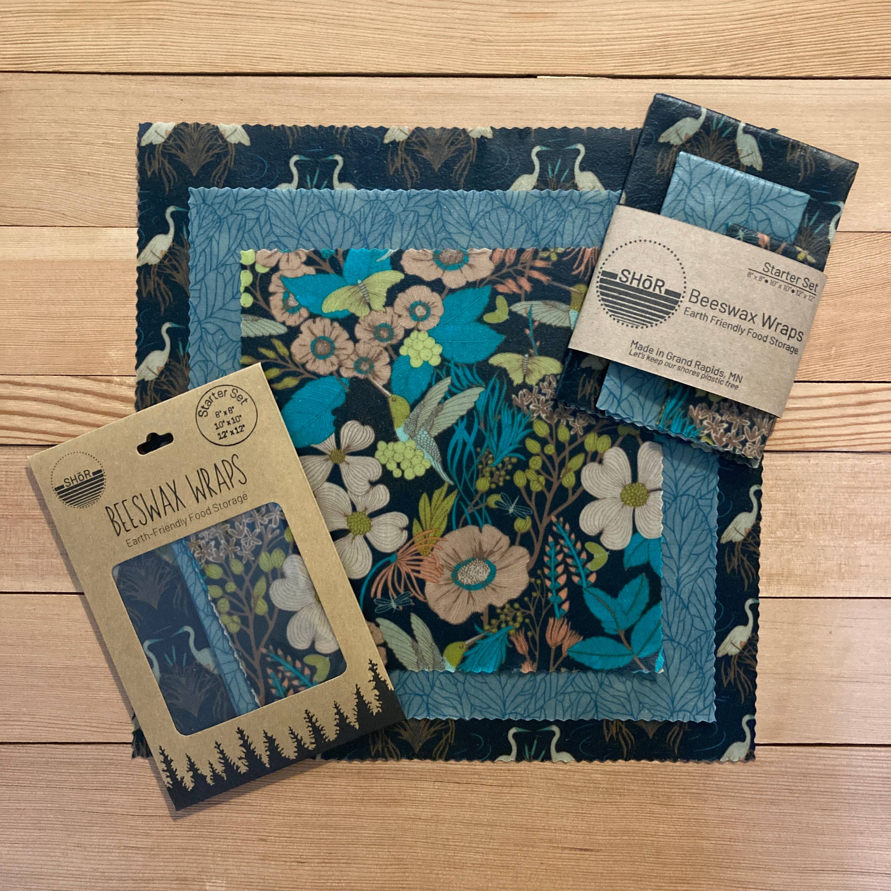 Beeswax Wrap Starter Set - No Regrets