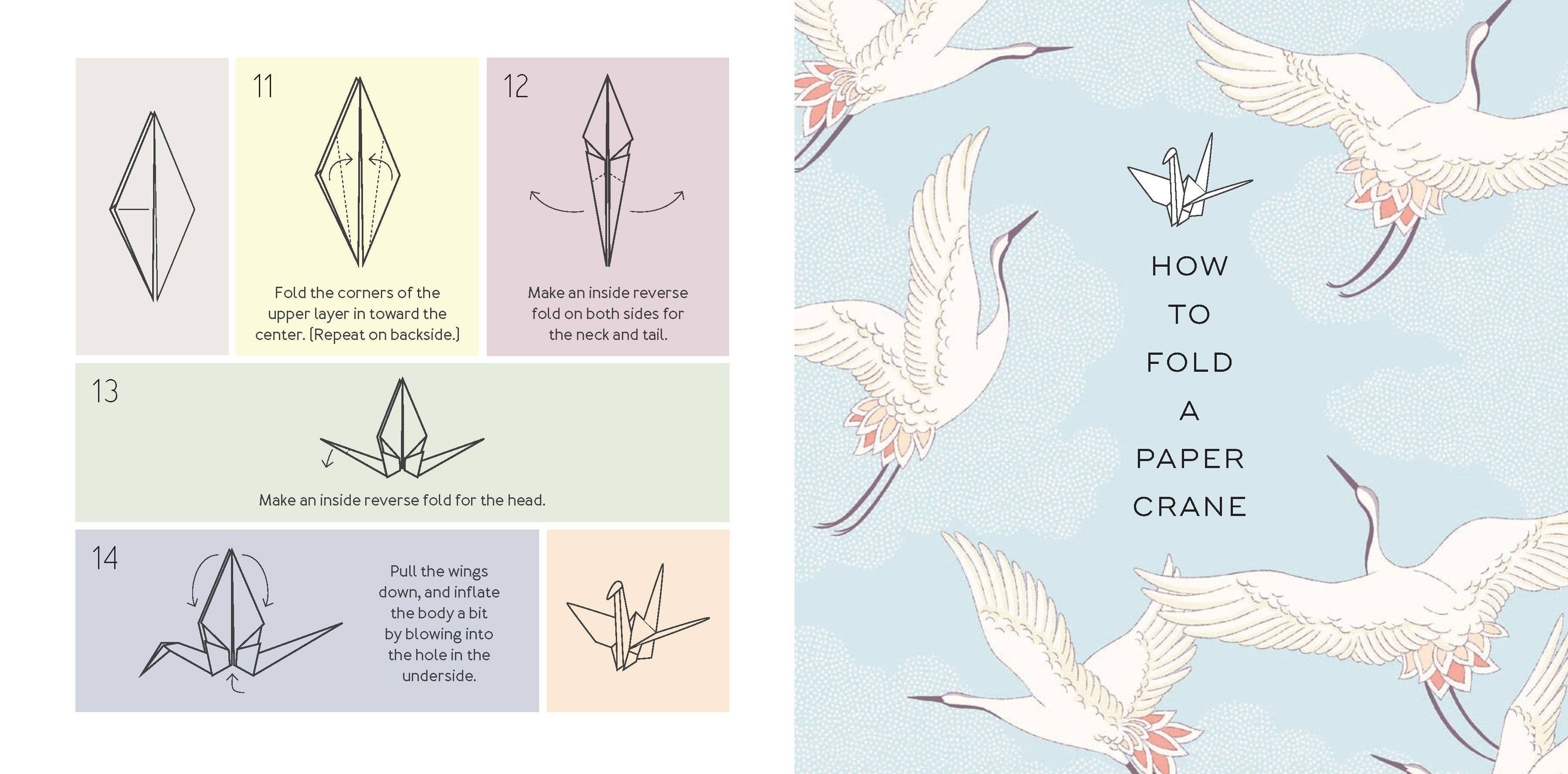 Paper Crane a Day Book