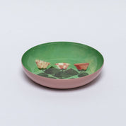 Round Enamel Tray - Festival of Flowers
