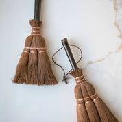 Small Table Palm Broom with Handle