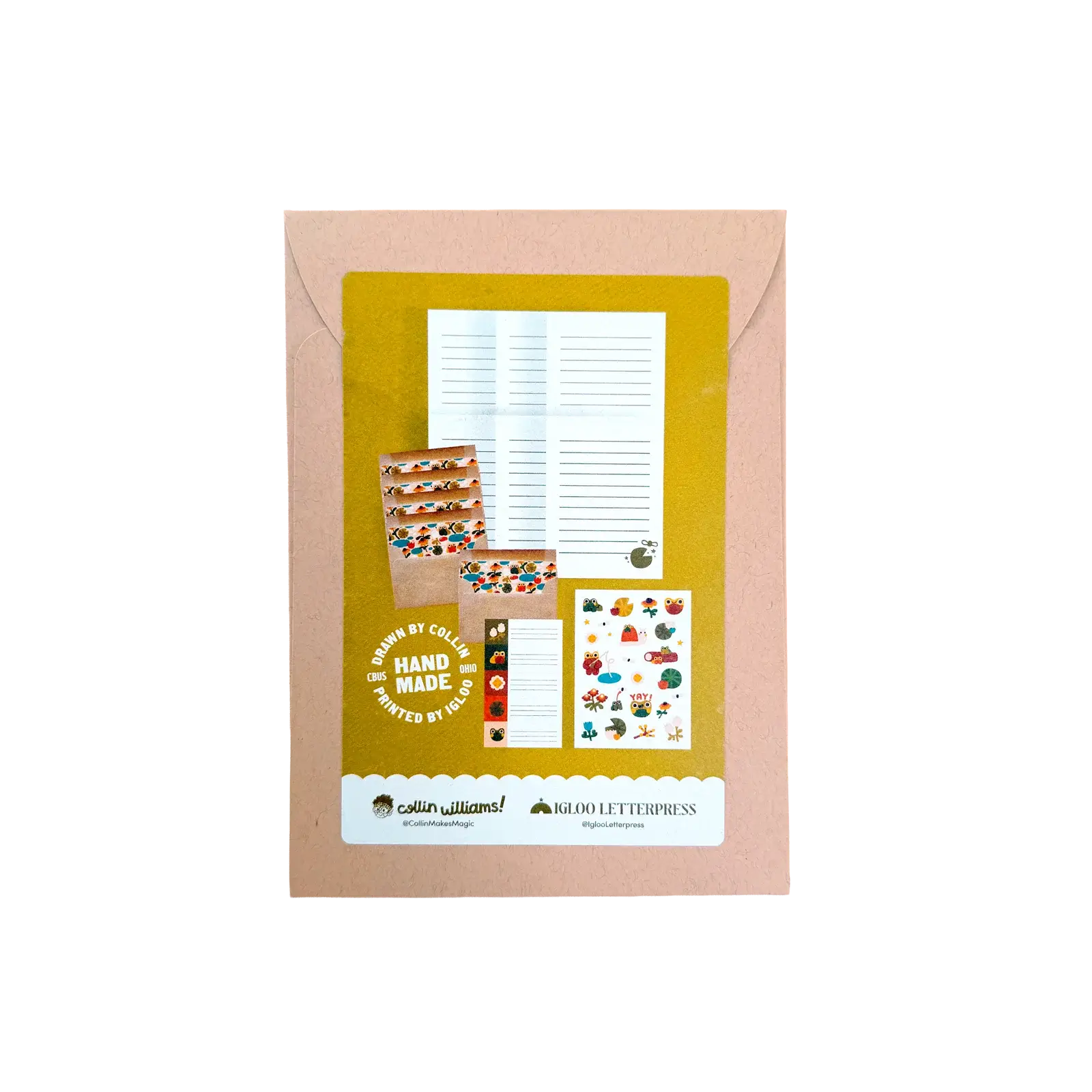 Froggy Letter Writing Kit