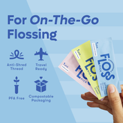 Individually Wrapped Floss Picks | 50 Pack