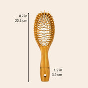 Bamboo Two Sided Hairbrush |  Bestseller