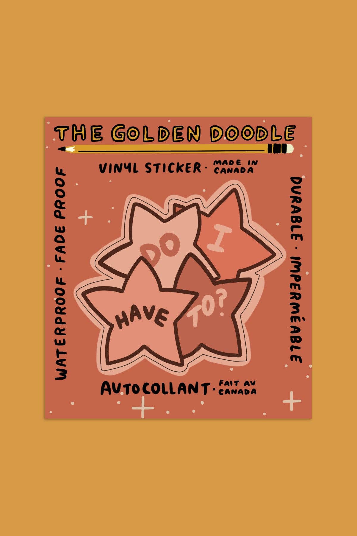 Stay Home Club *Do I Have To?* Sticker | Waterproof Vinyl Sticker