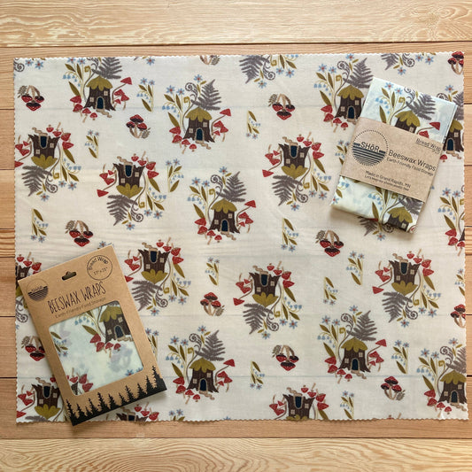Beeswax Bread Wrap - Mushroom Cottage