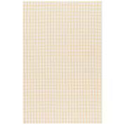 Tic Tac Toe Lemon Yellow Dishtowels Set of 3