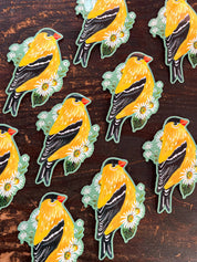 Goldfinch Sticker - Glossy