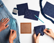 Sashiko Grid Stencil, The Original