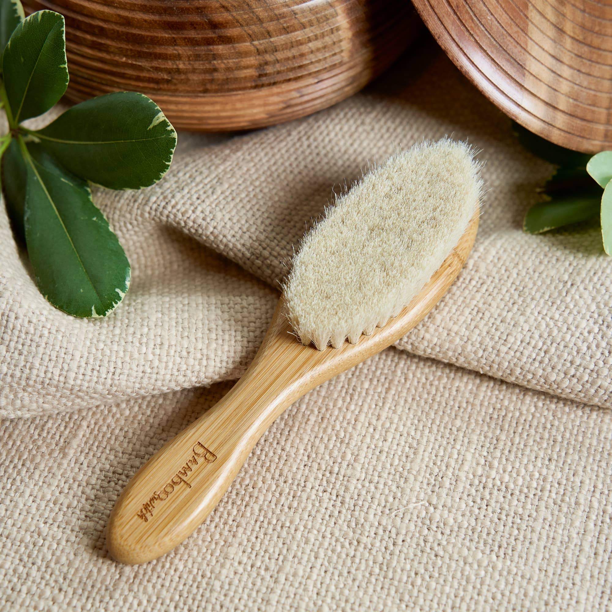 Bamboo Baby Hairbrush | Stocking Stuffer Bestseller