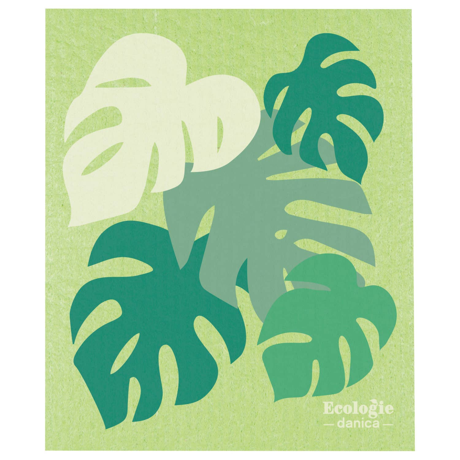 Monstera Swedish Dishcloth