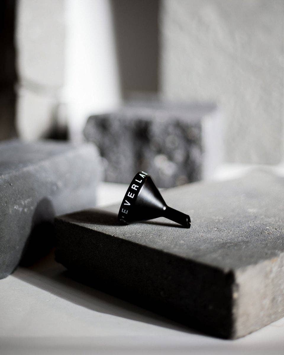 Everlasting Candles Black Steel Funnel