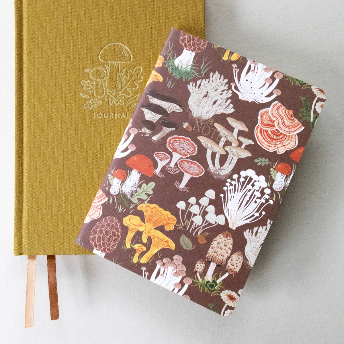 MUSHROOMS | SOFT-COVER NOTEBOOK (grid)