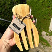 Bamboo Salad Hands Set