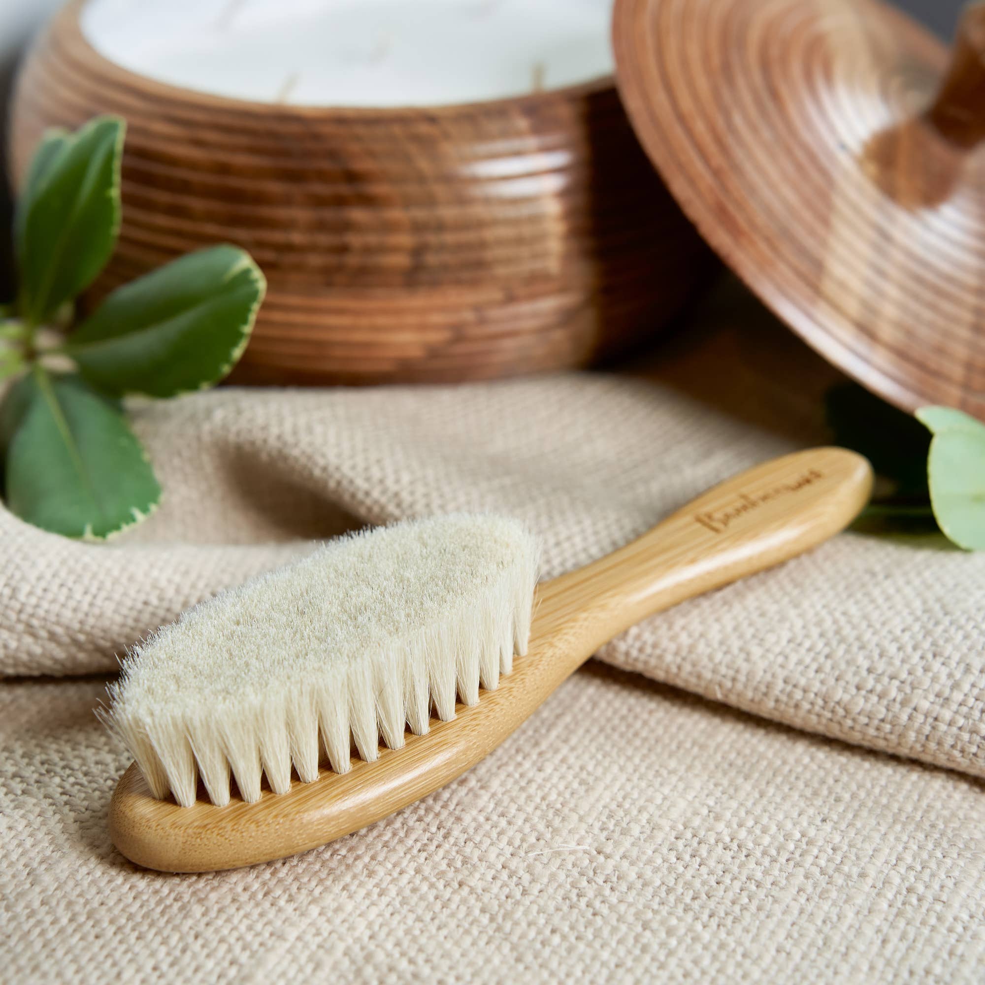Bamboo Baby Hairbrush | Stocking Stuffer Bestseller