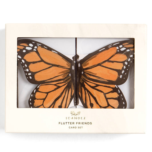 Flutter Friends Butterfly Fold-Out Greeting Card Set