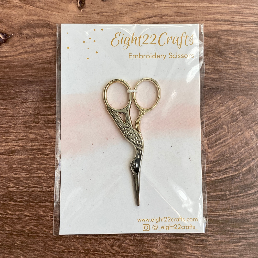 Stork Embroidery Scissors