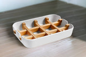 Eco-Lux friendly biodegradable bamboo soap dish
